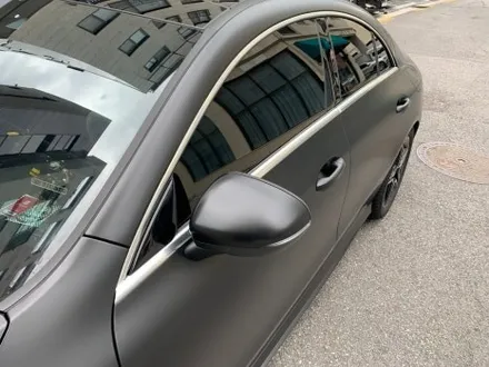 벤츠 cla 250 Carlas 매트 블랙 컬러 PPf 시공기 / 서울 중랑구