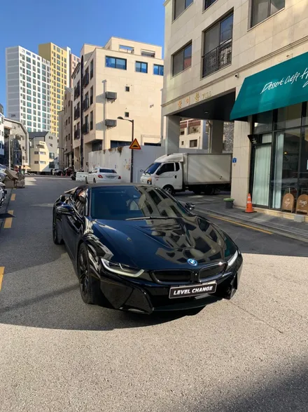 BMW I8 로드스터 오토 벨벳 리페어 블랙 전체랩핑 중랑구랩핑 / 서울 중랑구