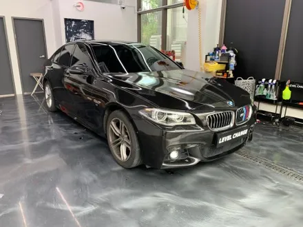 3M 유광 갤럭시 블랙 전체랩핑 / BMW / 5시리즈 (F10) / 서울 중랑구