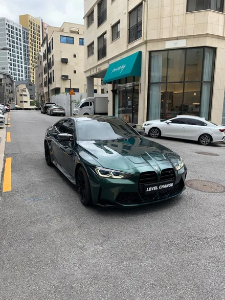 BMW M4 비닐프로그 고틀랜드그린 전체랩핑 시공기  / 서울 중랑구