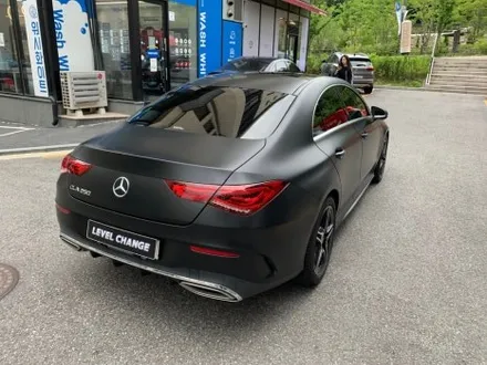 벤츠 cla 250 Carlas 매트 블랙 컬러 PPf 시공기 / 서울 중랑구