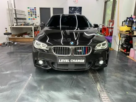 3M 유광 갤럭시 블랙 전체랩핑 / BMW / 5시리즈 (F10) / 서울 중랑구