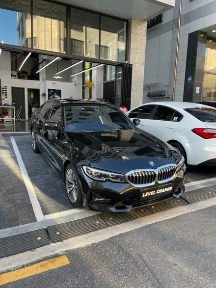 BMW G20 320d 크롬 죽이기 시공으로 분위기 변신 중랑구랩핑 / 서울 중랑구