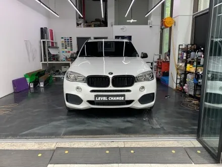 BMW F15 X5 비닐 프로그 글리터 블랙 블루 전체랩핑  / 서울 중랑구