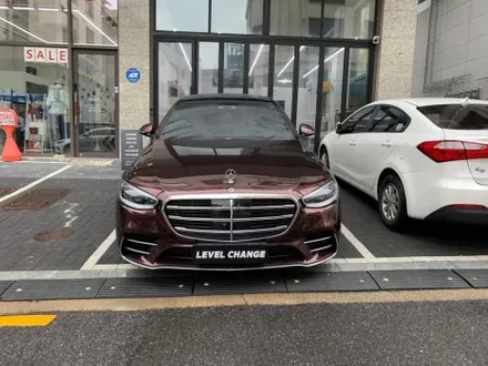 벤츠 S 클래스 오토 벨벳 글로스 블랙 로즈 메탈릭 전체랩핑 중랑구랩핑 / 서울 중랑구