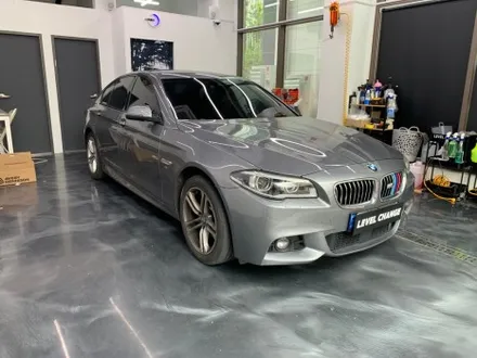 3M 유광 갤럭시 블랙 전체랩핑 / BMW / 5시리즈 (F10) / 서울 중랑구