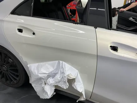 CLA45 AMG 에이버리 사틴다크바솔트 메탈릭 전체랩핑 / 서울 중랑구