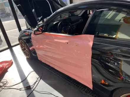 BMW M2 비닐 프로그 루즈 핑크 전체랩핑 시공기 중랑구랩핑 / 서울 중랑구