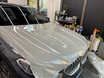 BMW X6 오토벨벳 초크그레이 크레용랩핑시공기 / 서울 중랑구
