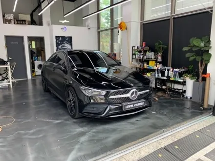 벤츠 cla 250 Carlas 매트 블랙 컬러 PPf 시공기 / 서울 중랑구