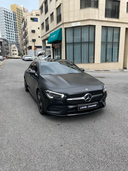 벤츠 cla 250 Carlas 매트 블랙 컬러 PPf 시공기 / 서울 중랑구
