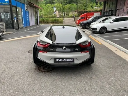 BMW i8 오토 벨벳 초크 그레이 전체랩핑 실내카본랩핑 / 서울 중랑구