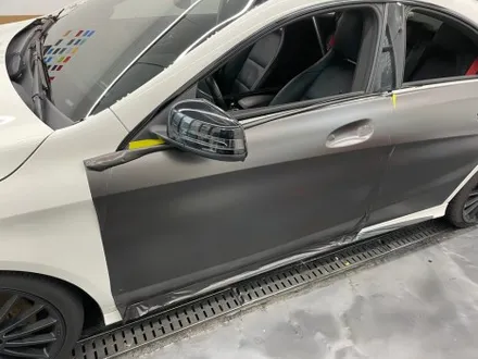 CLA45 AMG 에이버리 사틴다크바솔트 메탈릭 전체랩핑 / 서울 중랑구
