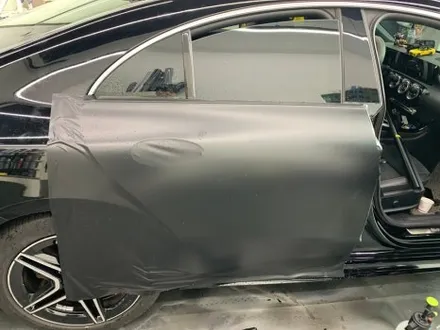 벤츠 cla 250 Carlas 매트 블랙 컬러 PPf 시공기 / 서울 중랑구