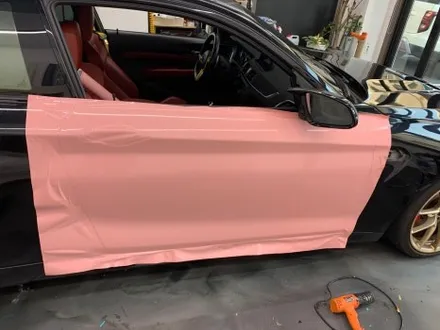 BMW M2 비닐 프로그 루즈 핑크 전체랩핑 시공기 중랑구랩핑 / 서울 중랑구