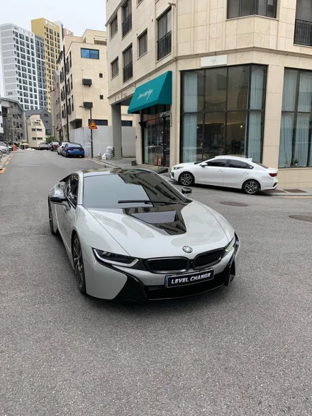 BMW i8 오토 벨벳 초크 그레이 전체랩핑 실내카본랩핑 / 서울 중랑구