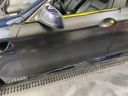구리랩핑 bmw f10 5시리즈 에이버리 사틴 블랙 보험랩핑 / 서울 중랑구