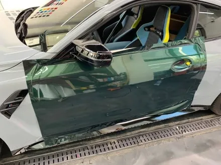 BMW M4 비닐프로그 고틀랜드그린 전체랩핑 시공기  / 서울 중랑구