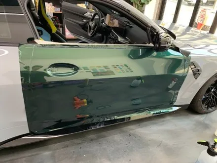 BMW M4 비닐프로그 고틀랜드그린 전체랩핑 시공기  / 서울 중랑구