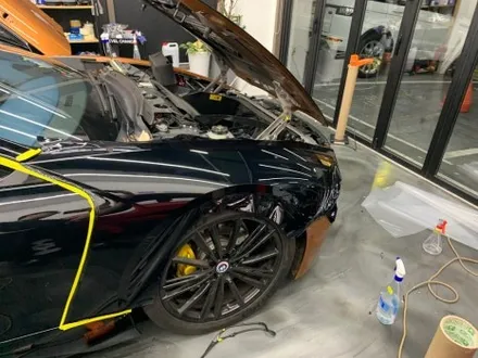 BMW I8 로드스터 오토 벨벳 리페어 블랙 전체랩핑 중랑구랩핑 / 서울 중랑구