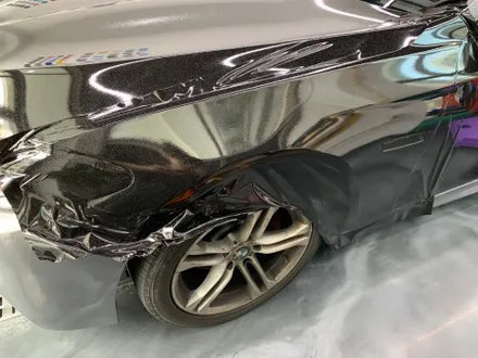 3M 유광 갤럭시 블랙 전체랩핑 / BMW / 5시리즈 (F10) / 서울 중랑구