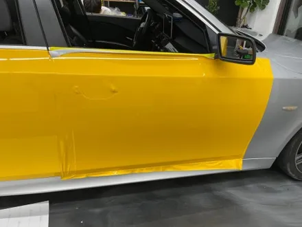 에이버리 다크옐로,카본블랙 전체랩핑 / BMW / 5시리즈 (E60) / 서울 중랑구