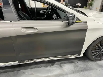 CLA45 AMG 에이버리 사틴다크바솔트 메탈릭 전체랩핑 / 서울 중랑구