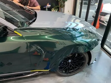 BMW M4 비닐프로그 고틀랜드그린 전체랩핑 시공기  / 서울 중랑구