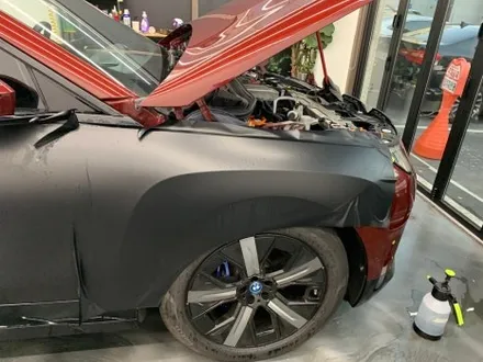 BMW IX50 매트 블랙 컬러 PPF 시공기  / 서울 중랑구