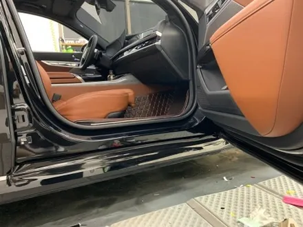 BMW G70 7시리즈 크롬죽이기로 올블랙포스 중랑구랩핑 / 서울 중랑구