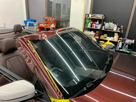 BMW 420i 컨버터블 오토 벨벳 블랙 로즈 전체랩핑 중랑구랩핑 / 서울 중랑구