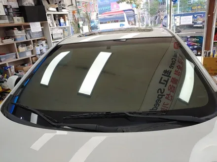 포르테쿱 애니가드 AP80R 반반사 열차단 필름 썬팅 전면 측후면 기존 보라색 필름 제거후