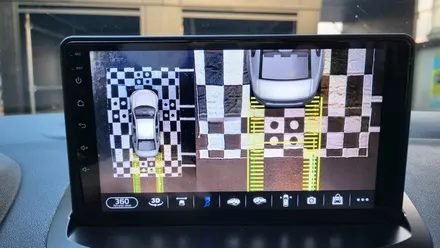 뉴SM3 켈란 안드로이드 올인원 및 3D 어라운드뷰 설치 , 시공 by 용인 블루존