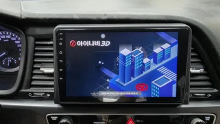 LF 소나타 뉴라이즈 아이나비3D 카인원i 안드로이드 올인원 AHD 후방카메라 설치
