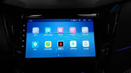 YF 소나타 켈란 안드로이드 올인원 및 LED 전조등 HD 후방카메라 설치 , 시공 by 용인 블루존