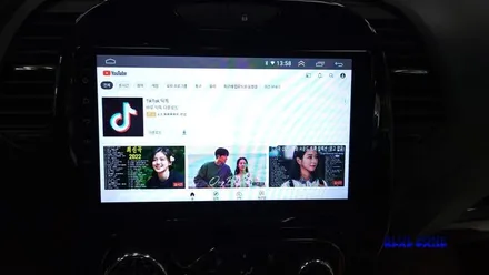 르노 QM3 순정네비 고장으로 켈란 안드로이드 올인원으로 교체 설치 후방카메라 PAS 연동 , 시공 by 용인 블루존