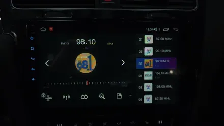 골프7세대 순정네비 탈거 안드로이드올인원 카인원 아이나비3D 10.1인치 설치