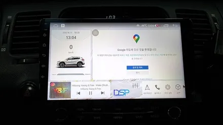 그랜저TG 2010 안드로이드올인원 설치 순정네비게이션 고장으로 탈거후 공조 연동 용인블루존