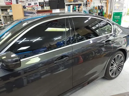 BMW 530E 측후면 썬팅 및 스파크 썬팅 재작업 스미스필름 루마 , 시공 by 용인 블루존