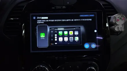 QM3 후방카메라 녹색화면 순정내비게이션 고장으로 안드로이드올인원 설치