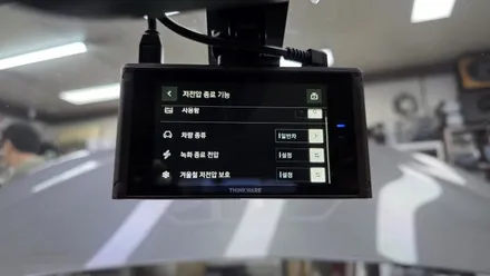 인피니티 Q50 해외직구 버티컬 안드로이드올인원과 블랙박스 설치