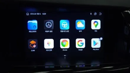 SM7 노바 2019 안드로이드올인원 9인치 설치 순정 후방카메라 카플레이 안드로이드오토 연동
