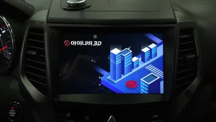 티볼리 아이나비3D 카인원M 안드로이드올인원 설치 기존 내비매립 탈거후 장착