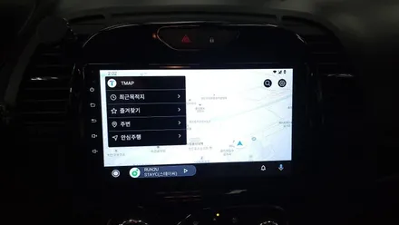 르노 삼성 QM3 순정네비고장 켈란 안드로이드 올인원 설치 및 후방카메라 PAS 연동 , 시공 by 용인 블루존