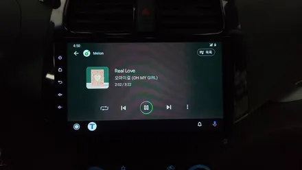 스파크 2015 카오디오 고장으로 켈란 안드로이드 올인원 9인치 설치 카플레이 안드로이드오토 , 시공 by 용인 블루존