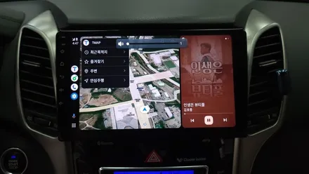 i30 GD 카나로 X-PLUS 설치 기존 파인드라이브 내비매립 탈거후 설치 , 시공 by 용인 블루존