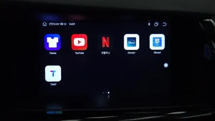 SM7 노바 2019 안드로이드올인원 9인치 설치 순정 후방카메라 카플레이 안드로이드오토 연동