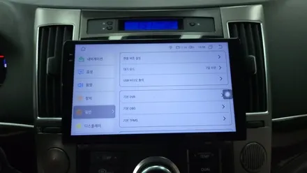 베라크루즈 2013 모젠 고장으로 안드로이드올인원 켈란 아이엠아이 i6000 설치 순정후방카메라 및 공조 연동, 시공 by 용인 블루존