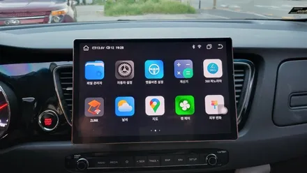 올뉴카니발 어라운드뷰와 13인치 안드로이드올인원설치