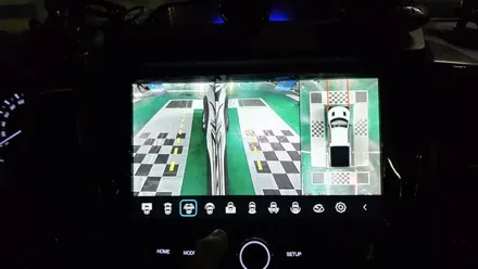 렉스턴스포츠 칸 2021 AI 3D 어라운드뷰 에이뷰 순정네비게이션 연동 사각지대 해소